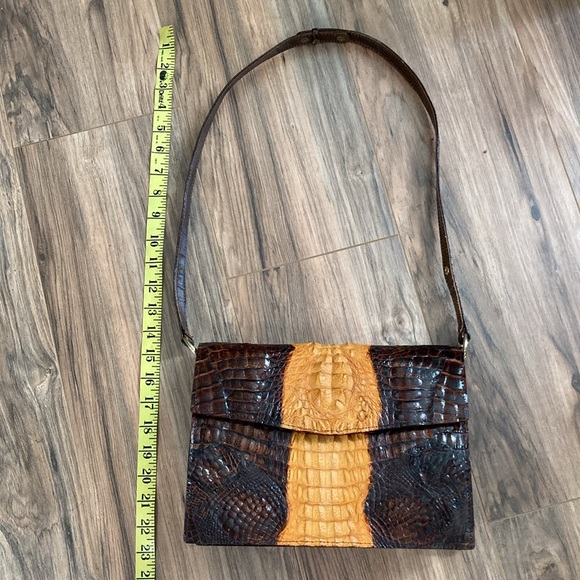 Vintage genuine crocodile handbag - Picture 16 of 17